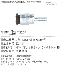 大流量快速接头
