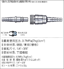 小型快速接头